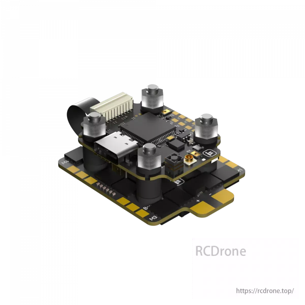 Стек iFlight Borg 5S RX: встроенный ELRS 2.4GHz FC + 60RS 60A 4-в-1 ESC для FPV дронов (4–8S) Стек iFlight Borg 5S RX: встроенный ELRS 2.4GHz FC + 60RS 60A 4-в-1 ESC для FPV дронов (4–8S)