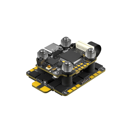 Стек iFlight Borg 5S RX: встроенный ELRS 2.4GHz FC + 60RS 60A 4-в-1 ESC для FPV дронов (4–8S)