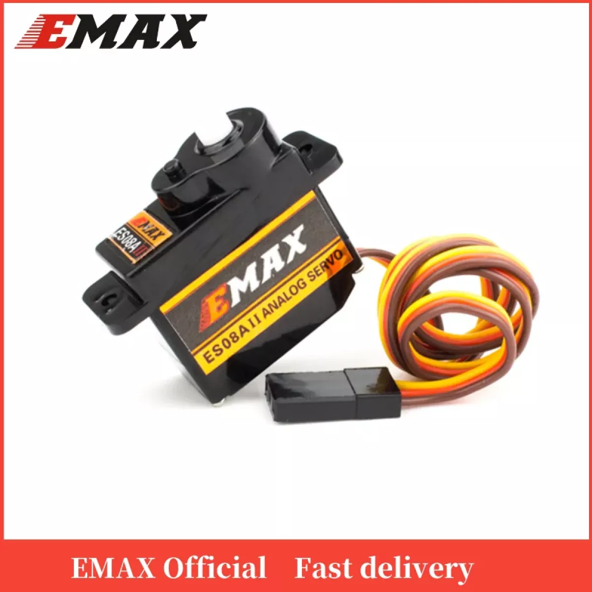 4 шт. EMAX ES08A II — микросерво с пластиковыми шестернями 1,8 кг/сек для RC моделей 4 шт. EMAX ES08A II — микросерво с пластиковыми шестернями 1,8 кг/сек для RC моделей