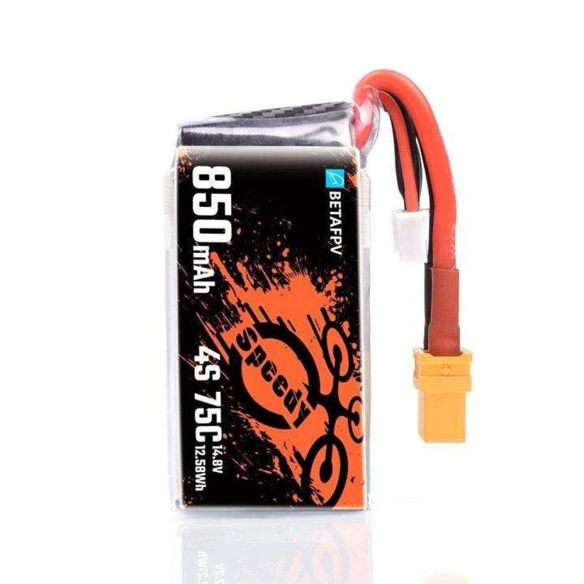2 шт. BETAFPV 4S 850mAh 75C LiPo аккумулятор XT30/XT60 для Pavo30 FPV гоночного квадрокоптера 2 шт. BETAFPV 4S 850mAh 75C LiPo аккумулятор XT30/XT60 для Pavo30 FPV гоночного квадрокоптера
