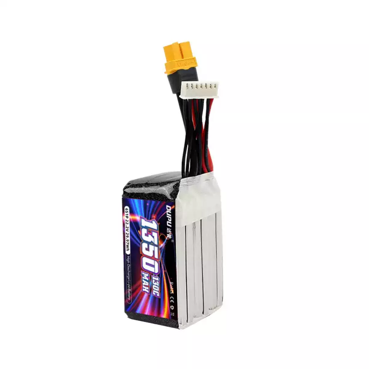 DUPU LiPo аккумулятор 2S/3S/4S/6S 550–1800мАч 100C–160C для FPV дронов DUPU LiPo аккумулятор 2S/3S/4S/6S 550–1800мАч 100C–160C для FPV дронов