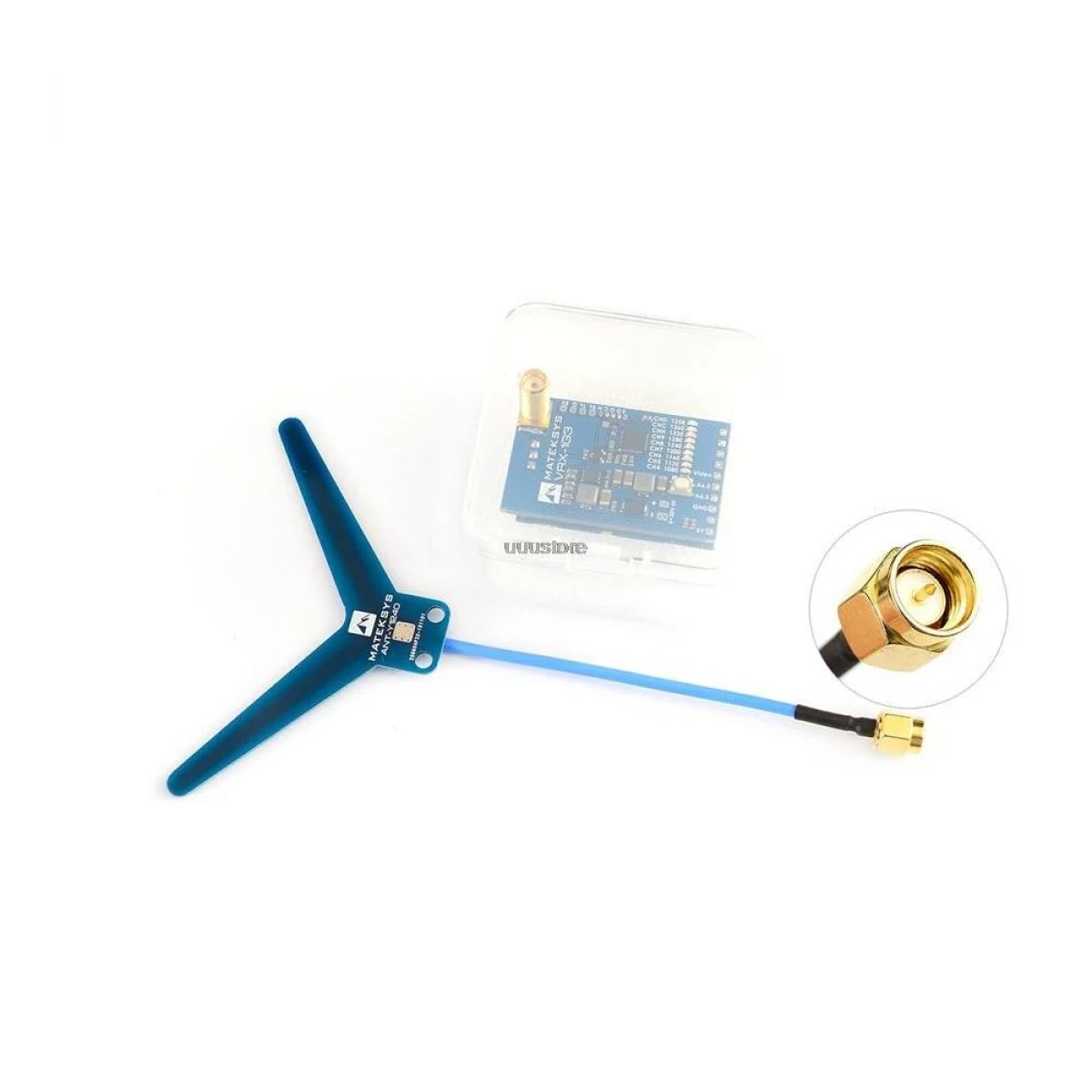 MATEKSYS VRX-1G3-V2 приёмник 1.2ГГц 9 каналов FPV для дронов, очков и мониторов дальнего действия MATEKSYS VRX-1G3-V2 приёмник 1.2ГГц 9 каналов FPV для дронов, очков и мониторов дальнего действия