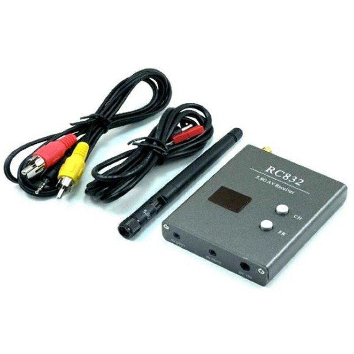 Boscam RC832 FPV 5.8G 32CH Беспроводной AV-приёмник для дронов с HD-камерой и квадрокоптеров Boscam RC832 FPV 5.8G 32CH Беспроводной AV-приёмник для дронов с HD-камерой и квадрокоптеров