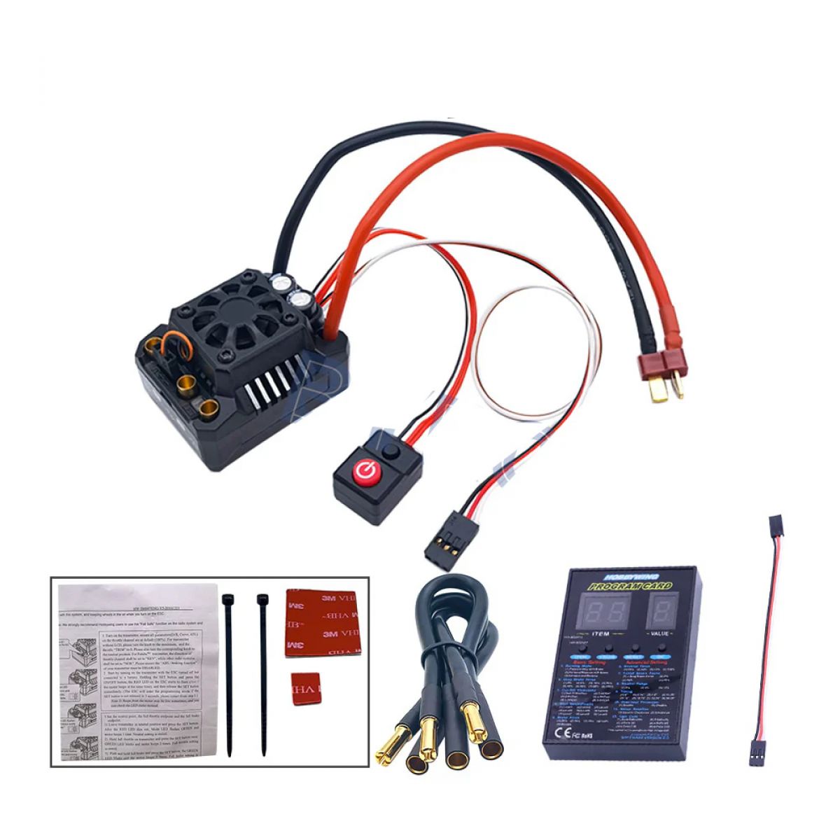 Hobbywing MAX10 SCT 120A RTR бесколлекторный ESC для 1/10 SCT, Monster Truck, RC автомобилей Hobbywing MAX10 SCT 120A RTR бесколлекторный ESC для 1/10 SCT, Monster Truck, RC автомобилей