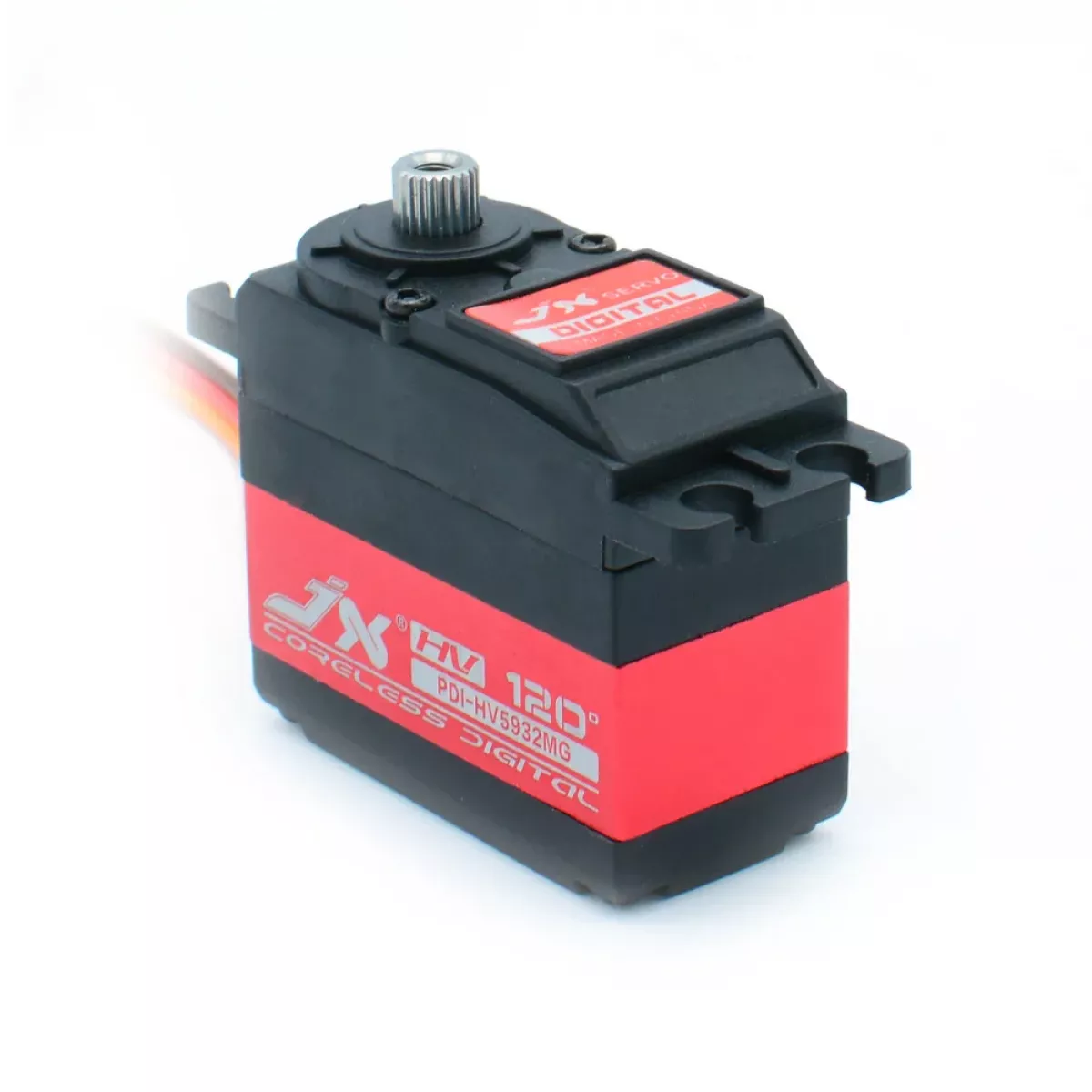 JX Servo PDI-HV5932MG — цифровой стандартный сервопривод 32кг 8.4В 120/180/360° для RC моделей JX Servo PDI-HV5932MG — цифровой стандартный сервопривод 32кг 8.4В 120/180/360° для RC моделей