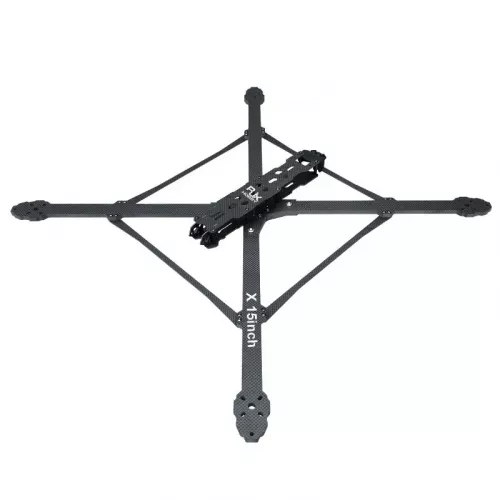 Карбоновая рама RJXHOBBY X Model 3K 15" с 7 мм лучами для дальнолетных FPV дронов