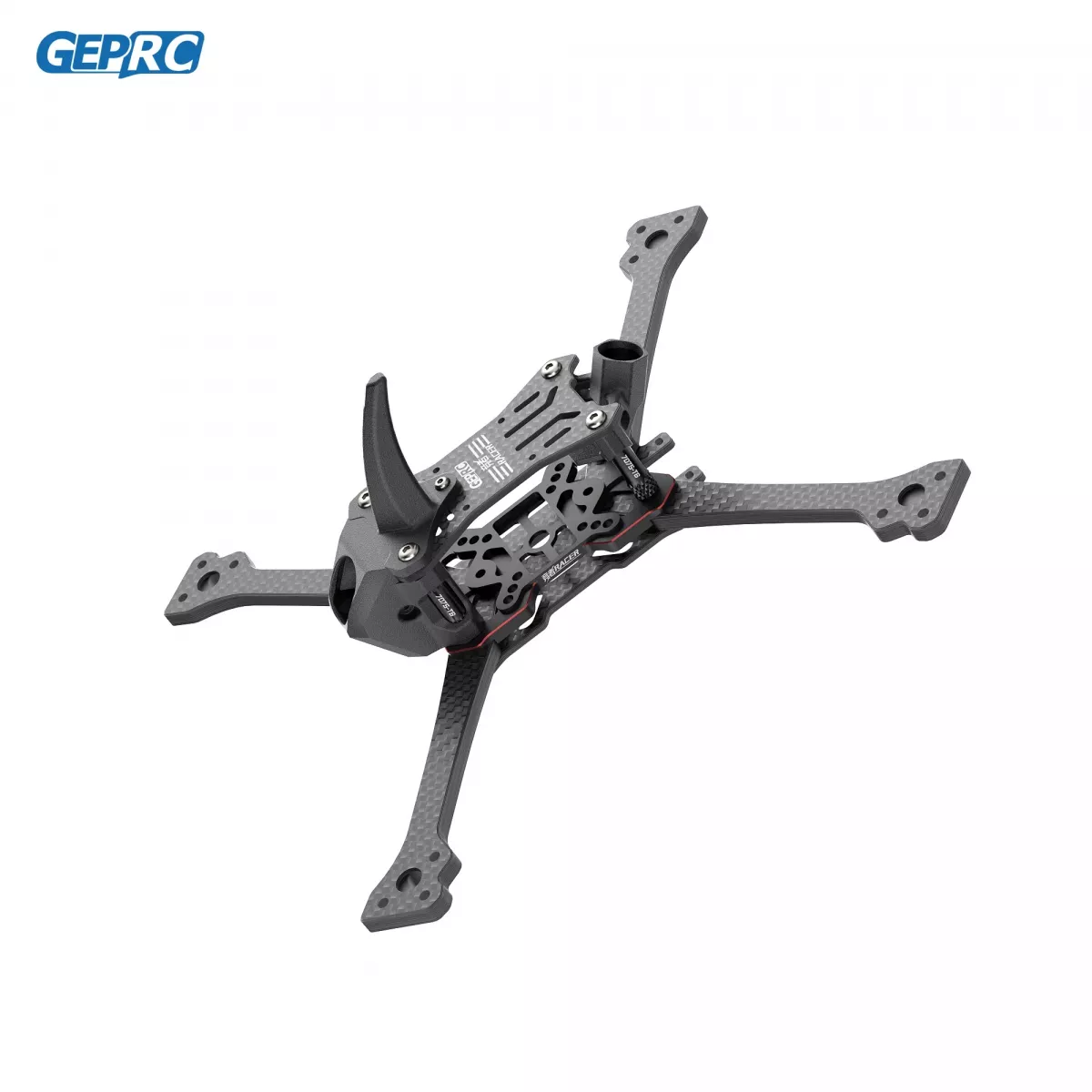 GEPRC Racer 208мм база, 5" фристайл FPV рама, 3D Shark Fin, 7075 авиационный алюминий GEPRC Racer 208мм база, 5" фристайл FPV рама, 3D Shark Fin, 7075 авиационный алюминий
