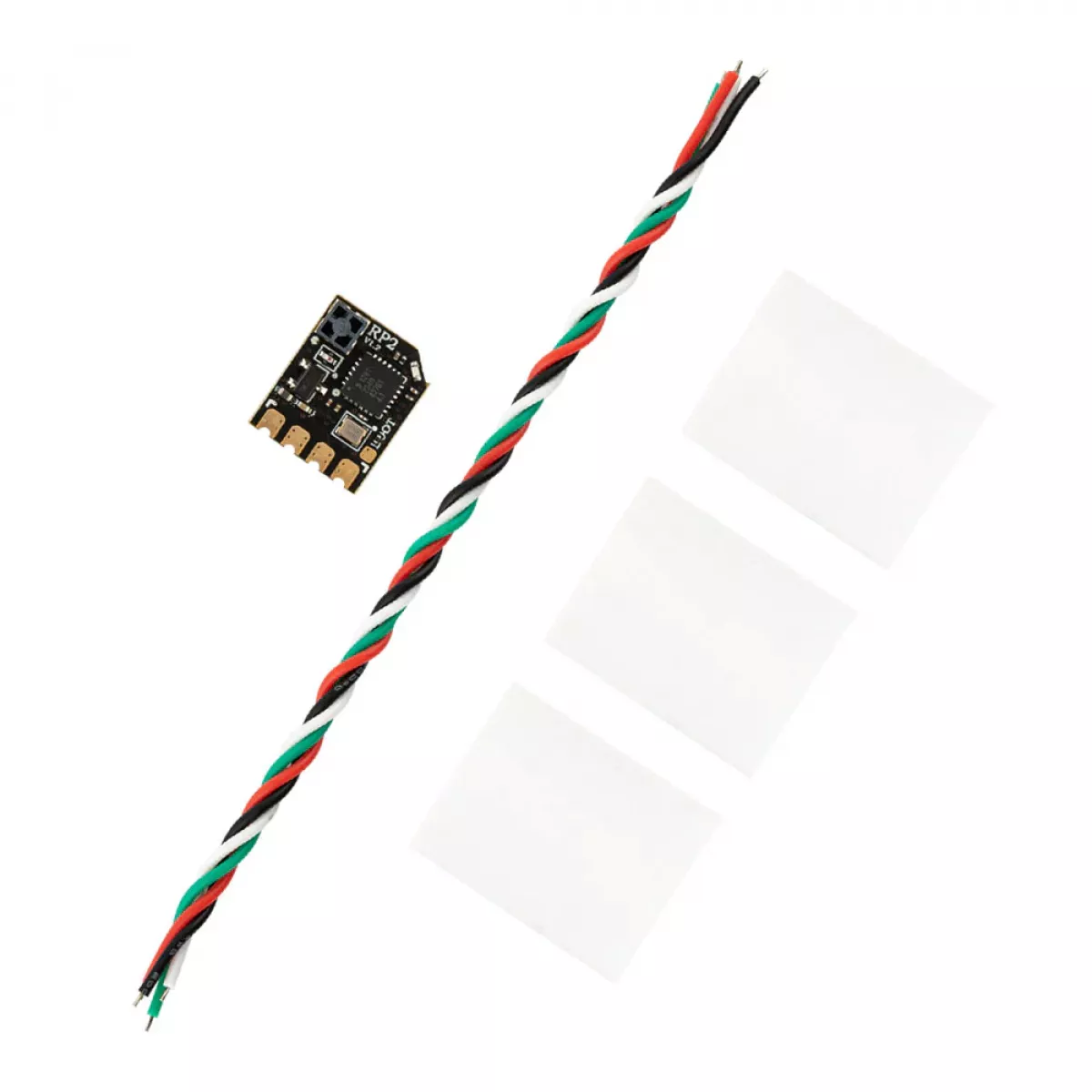 Приёмник RadioMaster RP2 V2 ExpressLRS 2.4GHz Nano для дронов Woops и самолётов FPV Приёмник RadioMaster RP2 V2 ExpressLRS 2.4GHz Nano для дронов Woops и самолётов FPV