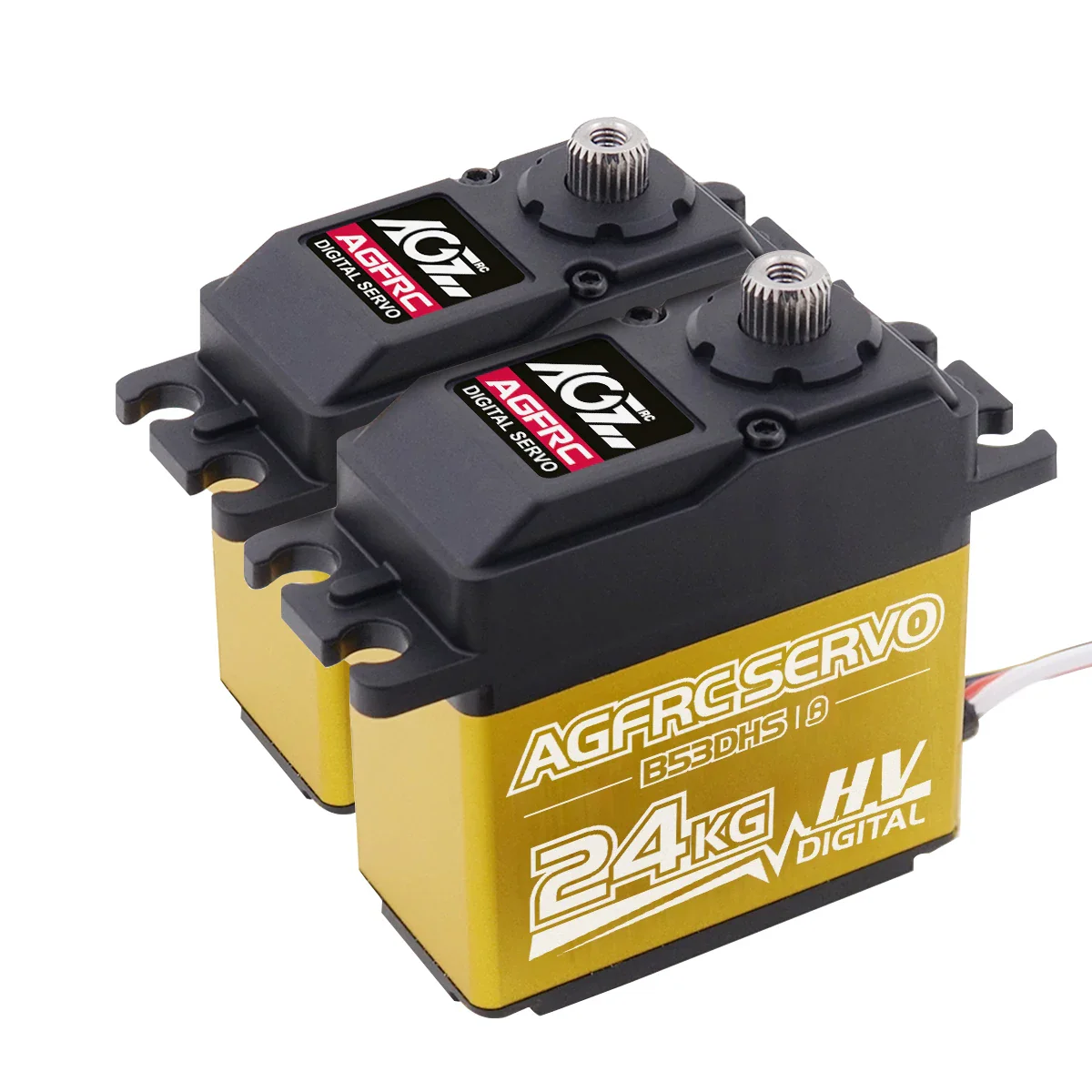AGFRC B53DHS – Серво 24КГ, цифровой, программируемый, титан, HV, для 1/12 1/10 RC авто AGFRC B53DHS – Серво 24КГ, цифровой, программируемый, титан, HV, для 1/12 1/10 RC авто