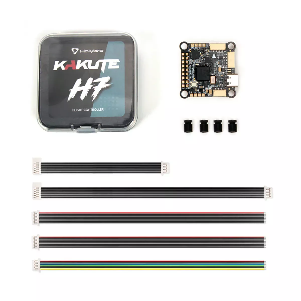 Полётный контроллер Holybro Kakute H7 v1.3 (MPU6000) Полётный контроллер Holybro Kakute H7 v1.3 (MPU6000)
