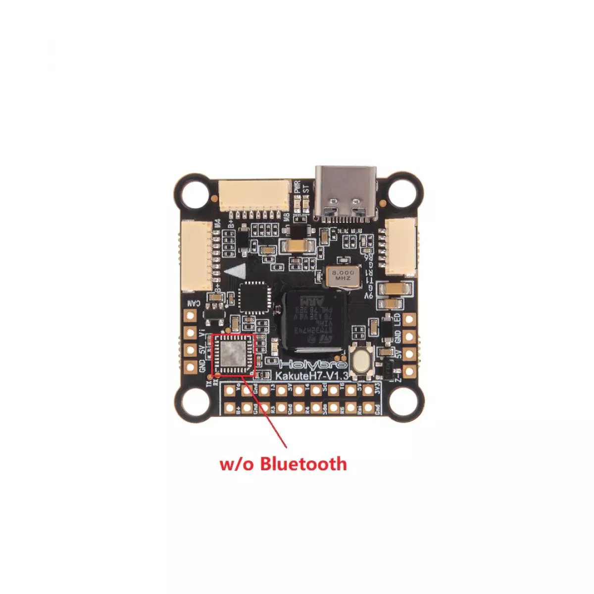 Полётный контроллер Holybro Kakute H7 v1.3 (MPU6000) Полётный контроллер Holybro Kakute H7 v1.3 (MPU6000)