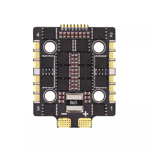 HAKRC BLHeli_32 3220 65A 4-в-1 ESC для дронов FPV 2S–8S, крепление 20x20мм, гонки и фристайл