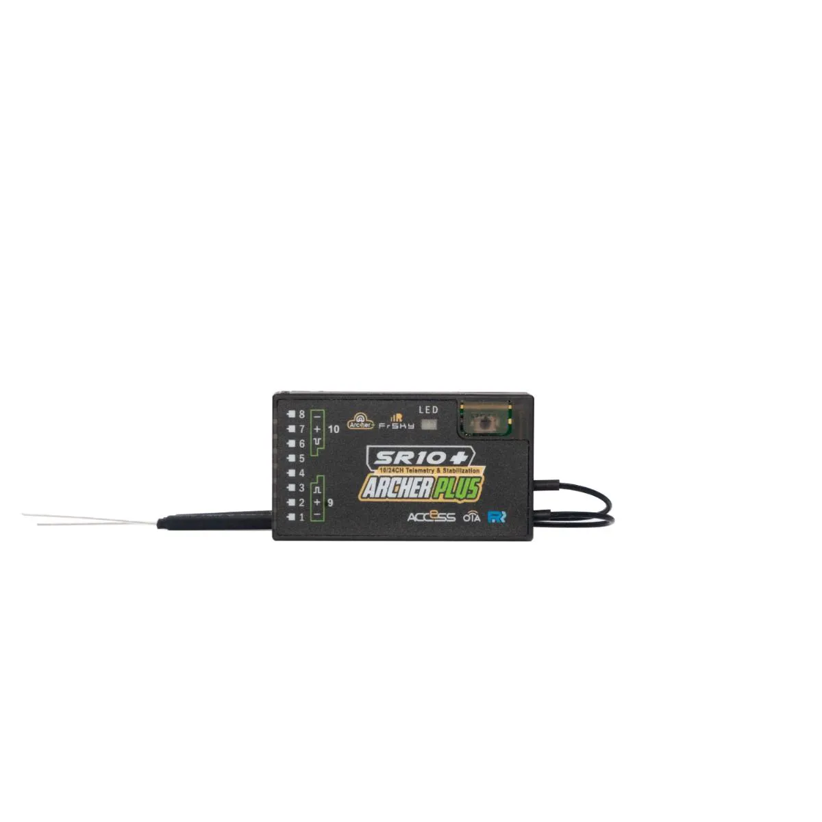 FrSky ARCHER PLUS SR10+ приёмник 10 каналов PWM/SBUS/FBUS/S.Port 2.4ГГц ACCESS/ACCST D16 FrSky ARCHER PLUS SR10+ приёмник 10 каналов PWM/SBUS/FBUS/S.Port 2.4ГГц ACCESS/ACCST D16