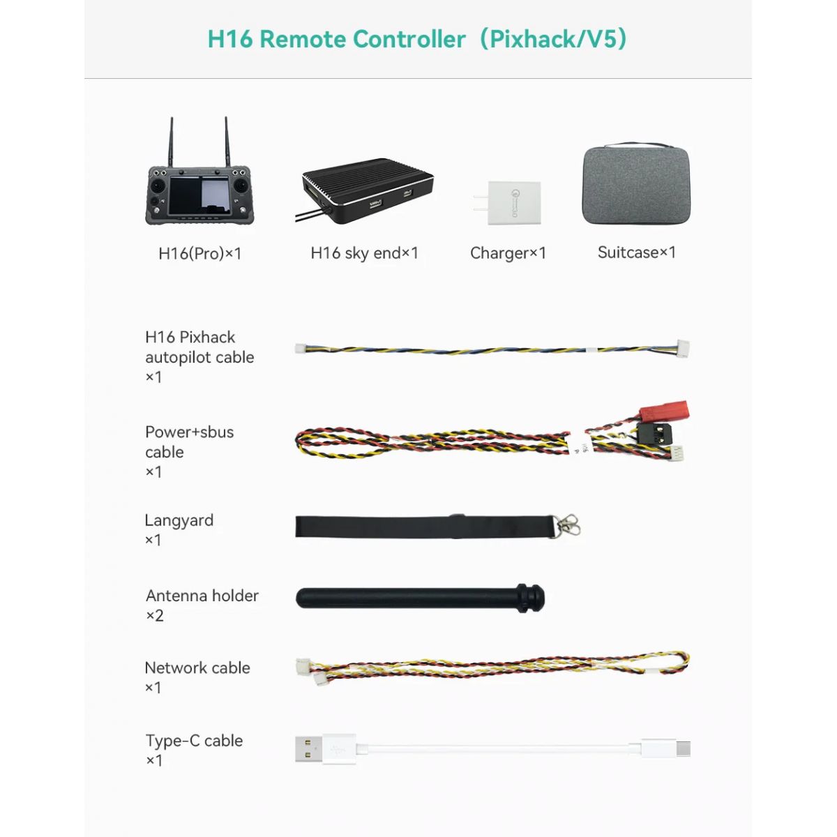 CUAV Black H16 PRO 30км HD видеопередача HDMI RC дрон запчасти Pixhawk картография инспекция пульт CUAV Black H16 PRO 30км HD видеопередача HDMI RC дрон запчасти Pixhawk картография инспекция пульт