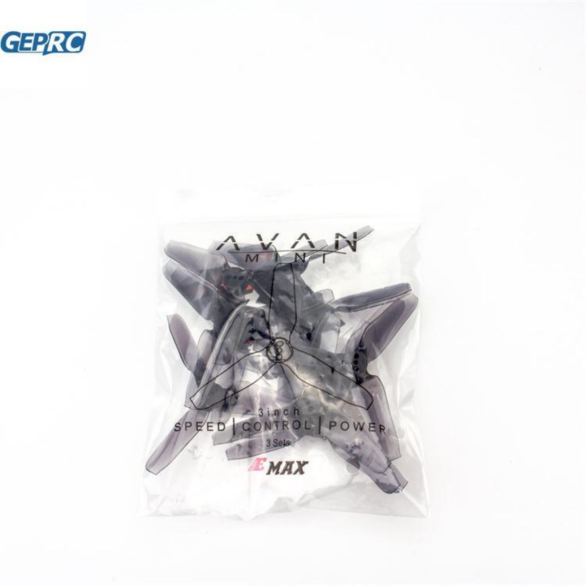 GEPRC 3×2.4×3 FPV пропеллер AVAN Mini 3 дюйма, комплект 3×2.4×3, 6xCCW, 6xCW, 3 набора GEPRC 3×2.4×3 FPV пропеллер AVAN Mini 3 дюйма, комплект 3×2.4×3, 6xCCW, 6xCW, 3 набора