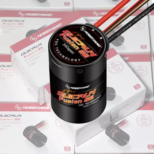 Hobbywing Quicrun Fusion SE 40A 1800KV 1200KV мотор и ESC для 1/10 1/8 RC авто и краулера