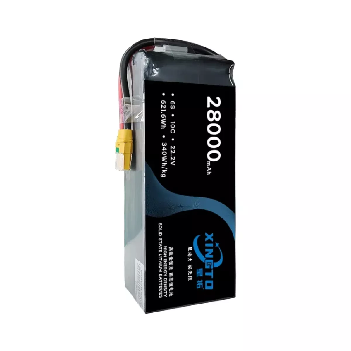 Аккумулятор XINGTO 22.2В 6S 28000мАч 10C LiPo – 340Втч/кг, высокая плотность для дронов Аккумулятор XINGTO 22.2В 6S 28000мАч 10C LiPo – 340Втч/кг, высокая плотность для дронов