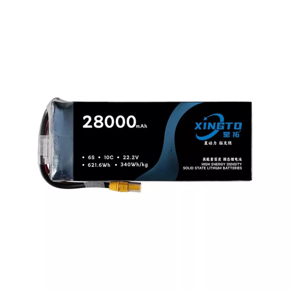 Аккумулятор XINGTO 22.2В 6S 28000мАч 10C LiPo – 340Втч/кг, высокая плотность для дронов Аккумулятор XINGTO 22.2В 6S 28000мАч 10C LiPo – 340Втч/кг, высокая плотность для дронов