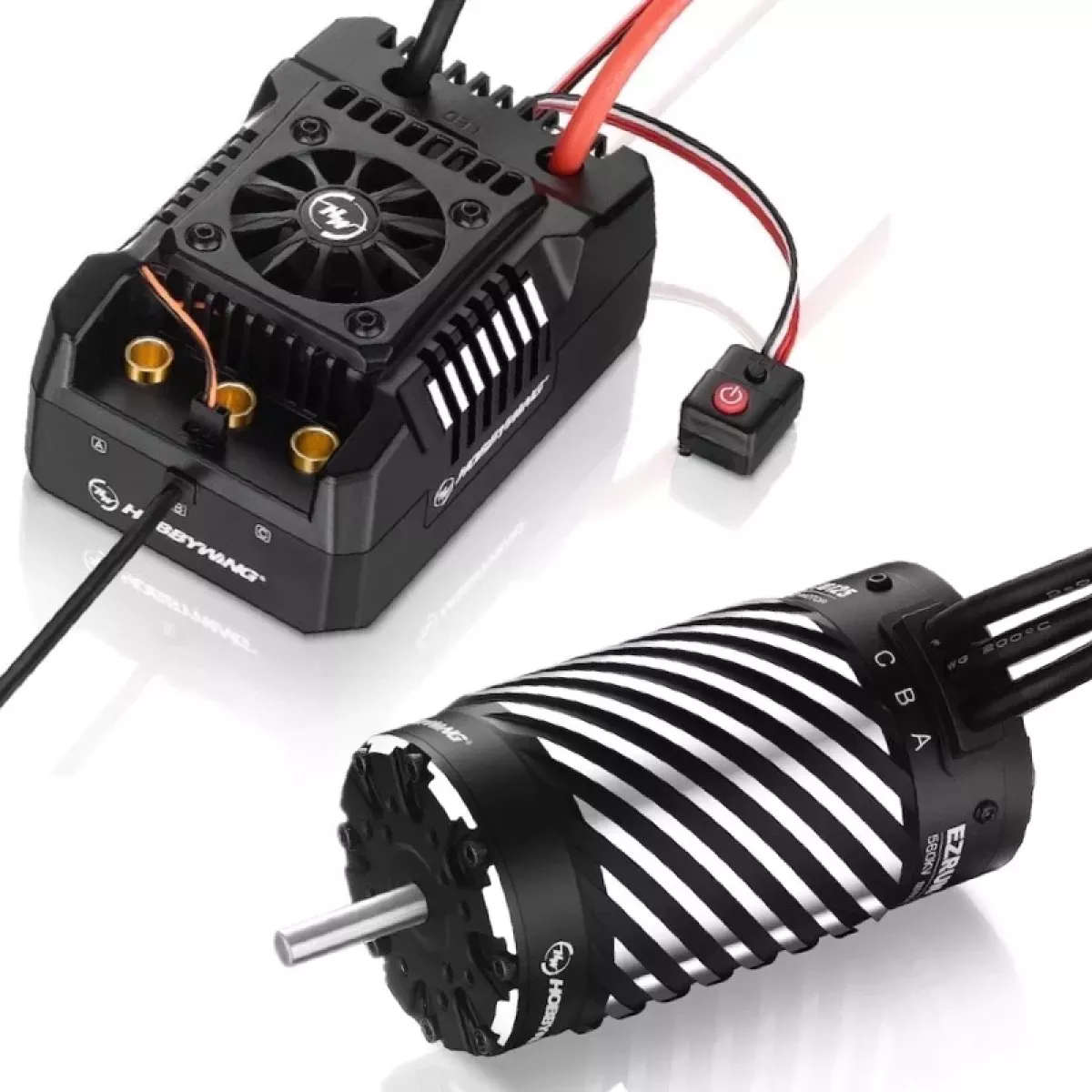 Комбо Hobbywing EzRun MAX4 — мотор 70125 560KV и регулятор Max4 ESC для RC авто и грузовика Комбо Hobbywing EzRun MAX4 — мотор 70125 560KV и регулятор Max4 ESC для RC авто и грузовика