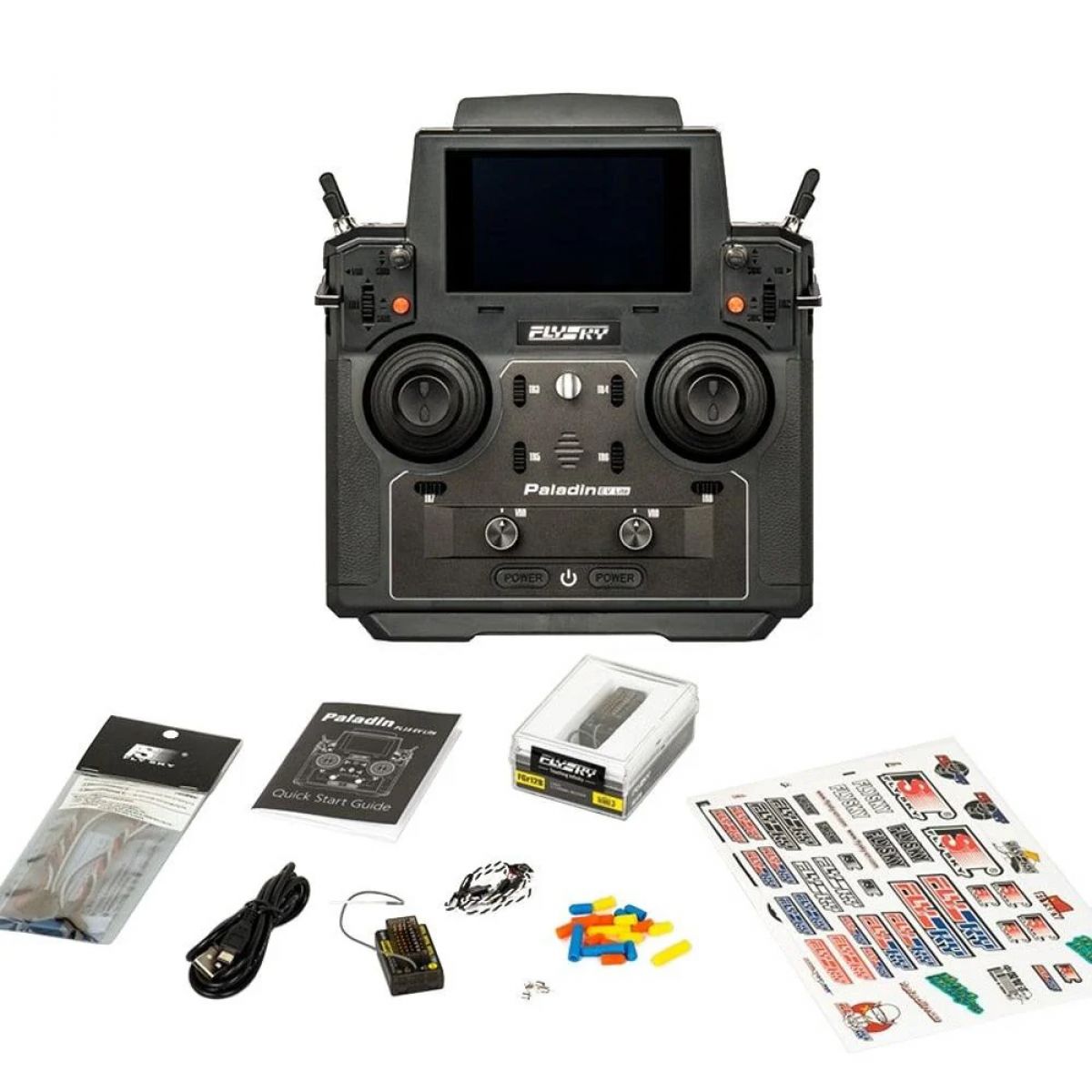 Аппаратура Flysky Paladin PL18 EV 2.4G 18CH с приёмником для FPV дрона, i-BUS/S.BUS/PPM/PWM Аппаратура Flysky Paladin PL18 EV 2.4G 18CH с приёмником для FPV дрона, i-BUS/S.BUS/PPM/PWM