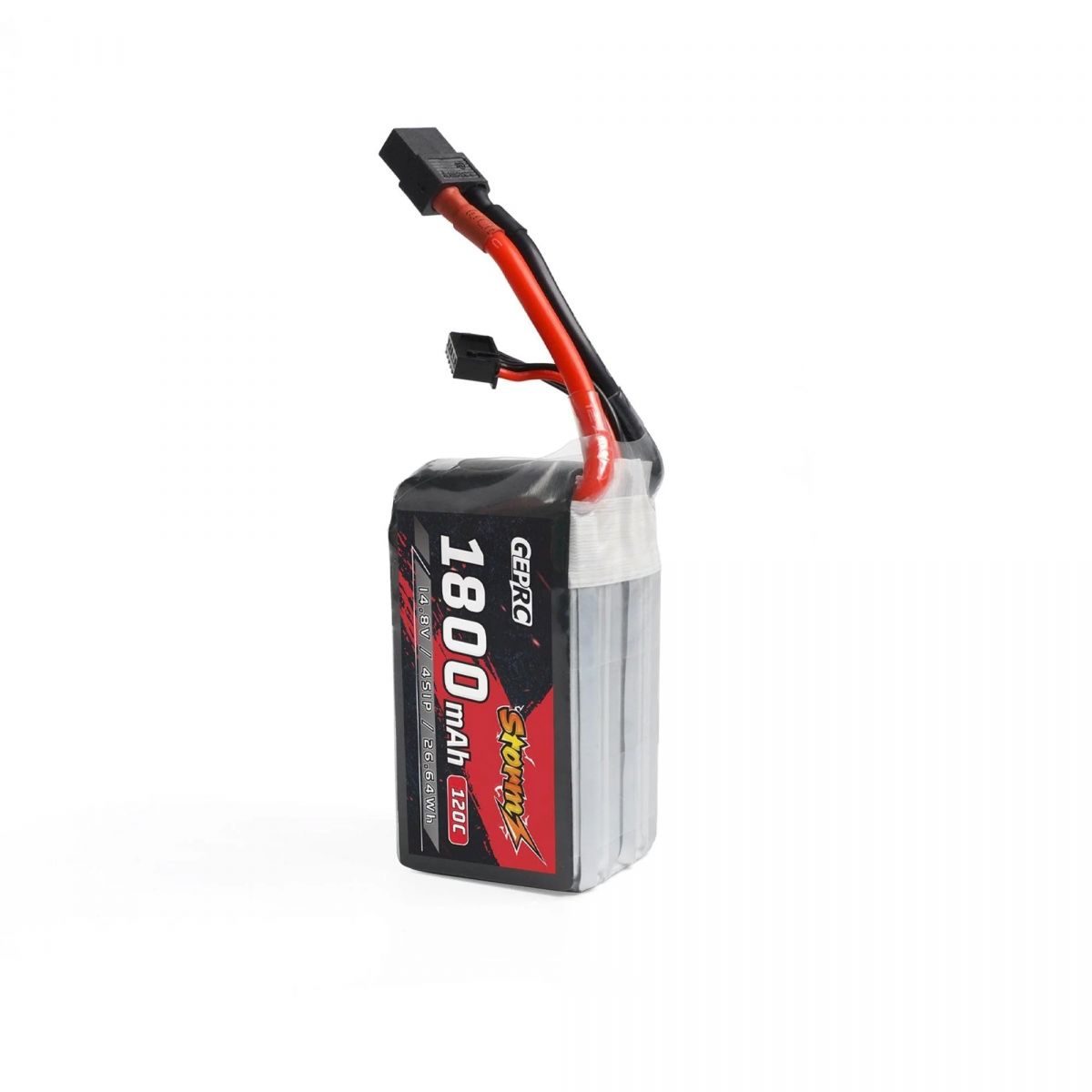 Аккумулятор GEPRC Storm 4S 1800mAh 120C для FPV дронов 3-5 дюймов, квадрокоптеров и фристайла Аккумулятор GEPRC Storm 4S 1800mAh 120C для FPV дронов 3-5 дюймов, квадрокоптеров и фристайла