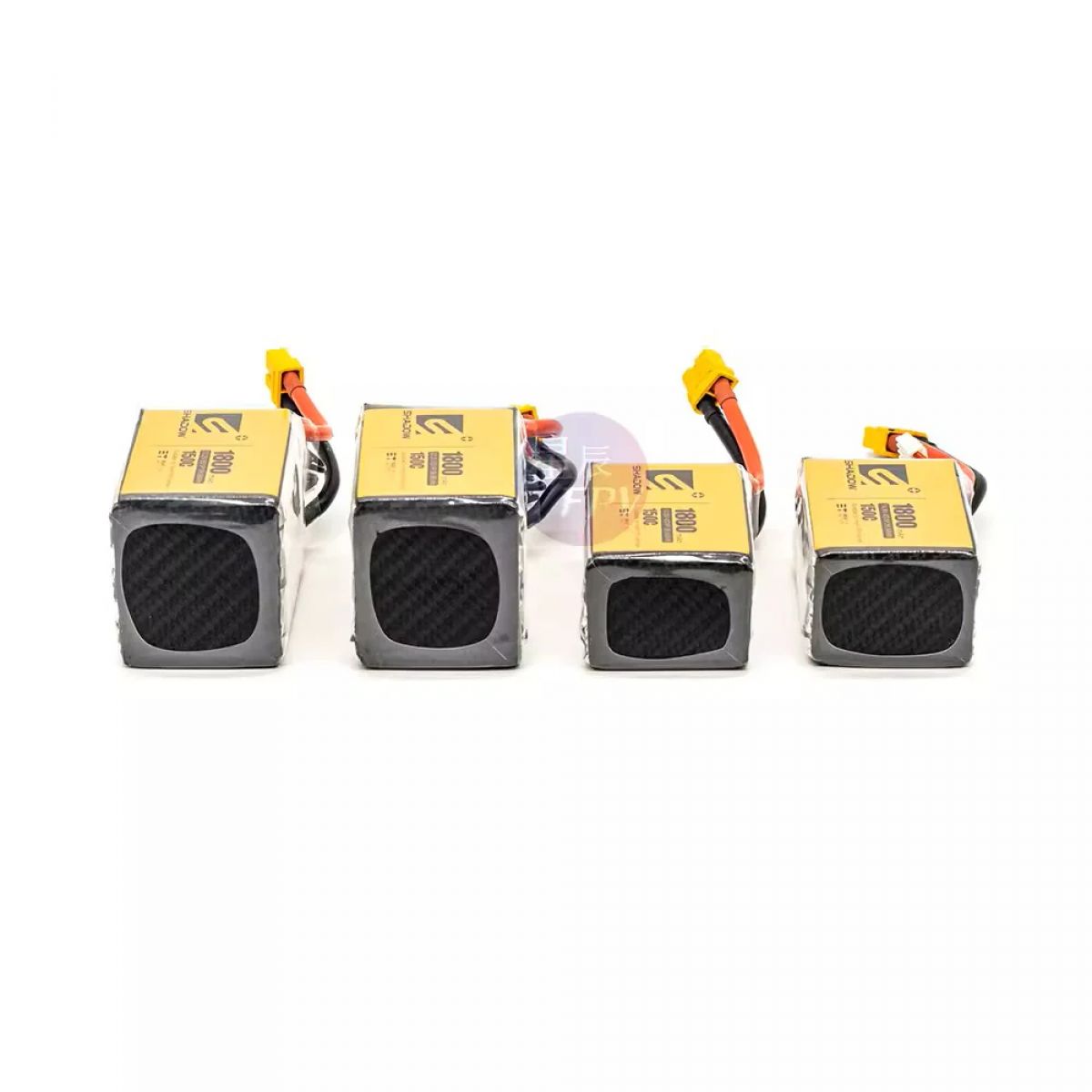 Аккумулятор Shadow LiPo 1800mAh 150C 4S 14.8V/6S 22.2V XT60 12AWG для FPV дронов Аккумулятор Shadow LiPo 1800mAh 150C 4S 14.8V/6S 22.2V XT60 12AWG для FPV дронов