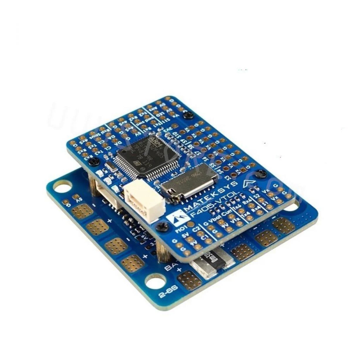Контроллер полёта MATEK F405-VTOL Baro OSD MicroSD Blackbox 2-6S LiPo ArduPilot INAV для БПЛА Контроллер полёта MATEK F405-VTOL Baro OSD MicroSD Blackbox 2-6S LiPo ArduPilot INAV для БПЛА