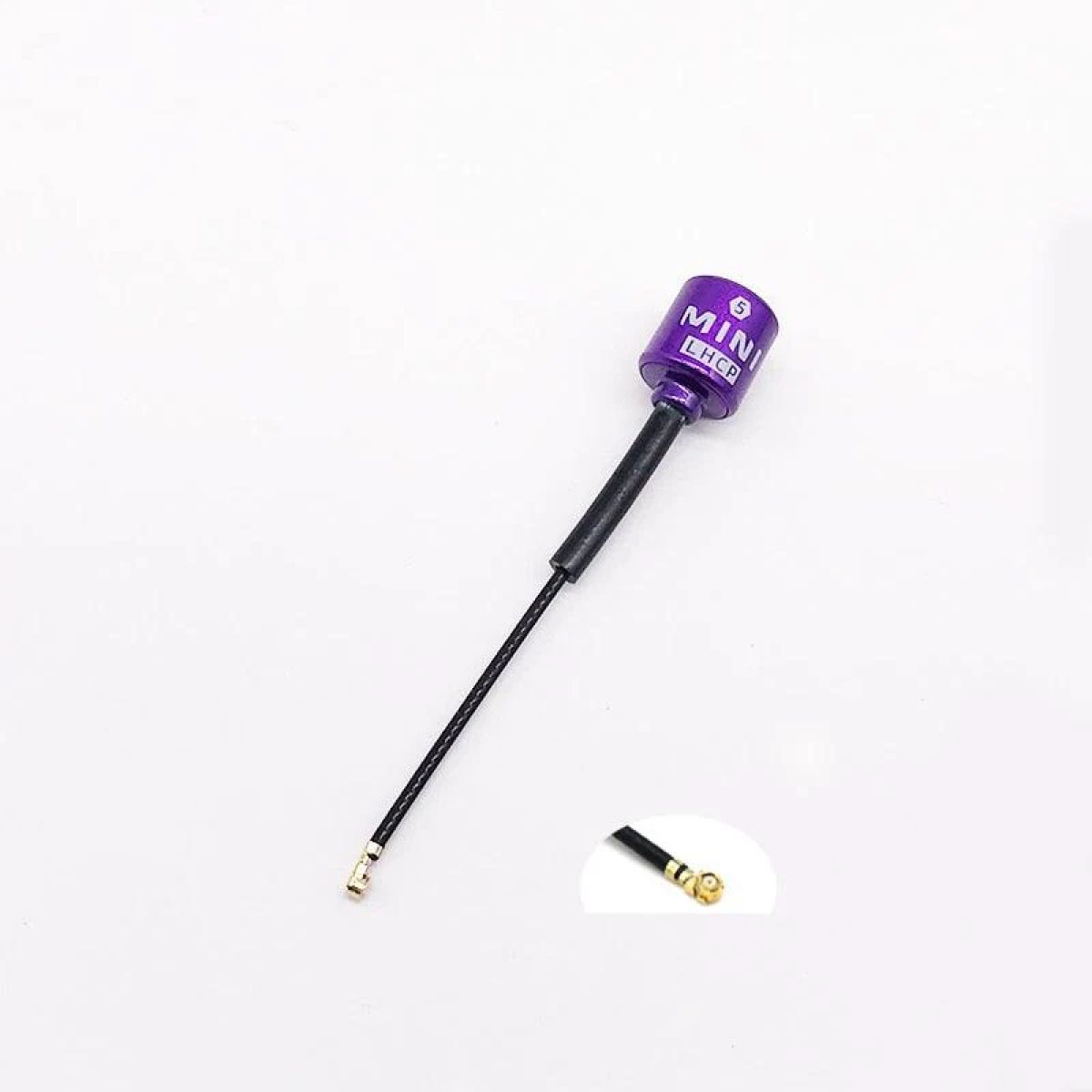 Короткая антенна 5,8G Lollipop 5 LHCP 2,8dBi SMA/UFL/MMCX для Caddx Vista DJI FPV дрона Короткая антенна 5,8G Lollipop 5 LHCP 2,8dBi SMA/UFL/MMCX для Caddx Vista DJI FPV дрона