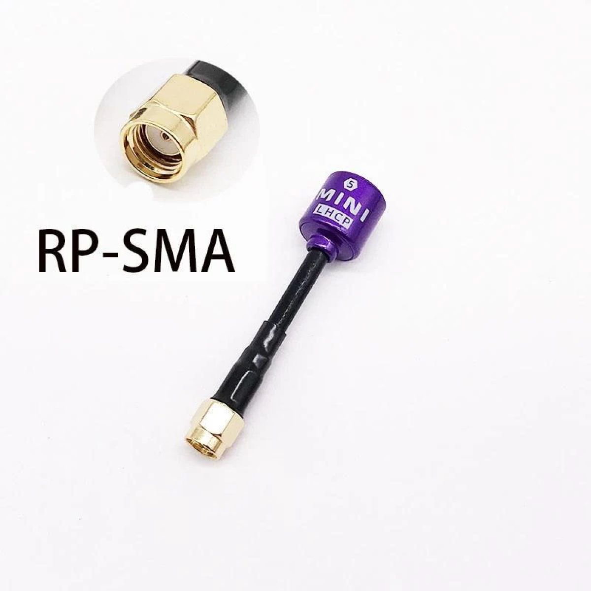 Короткая антенна 5,8G Lollipop 5 LHCP 2,8dBi SMA/UFL/MMCX для Caddx Vista DJI FPV дрона Короткая антенна 5,8G Lollipop 5 LHCP 2,8dBi SMA/UFL/MMCX для Caddx Vista DJI FPV дрона