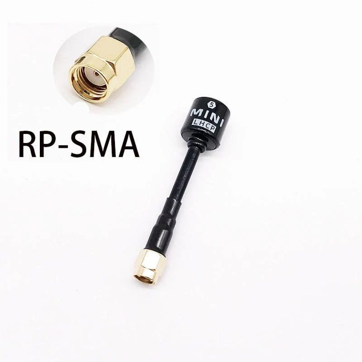 Короткая антенна 5,8G Lollipop 5 LHCP 2,8dBi SMA/UFL/MMCX для Caddx Vista DJI FPV дрона Короткая антенна 5,8G Lollipop 5 LHCP 2,8dBi SMA/UFL/MMCX для Caddx Vista DJI FPV дрона