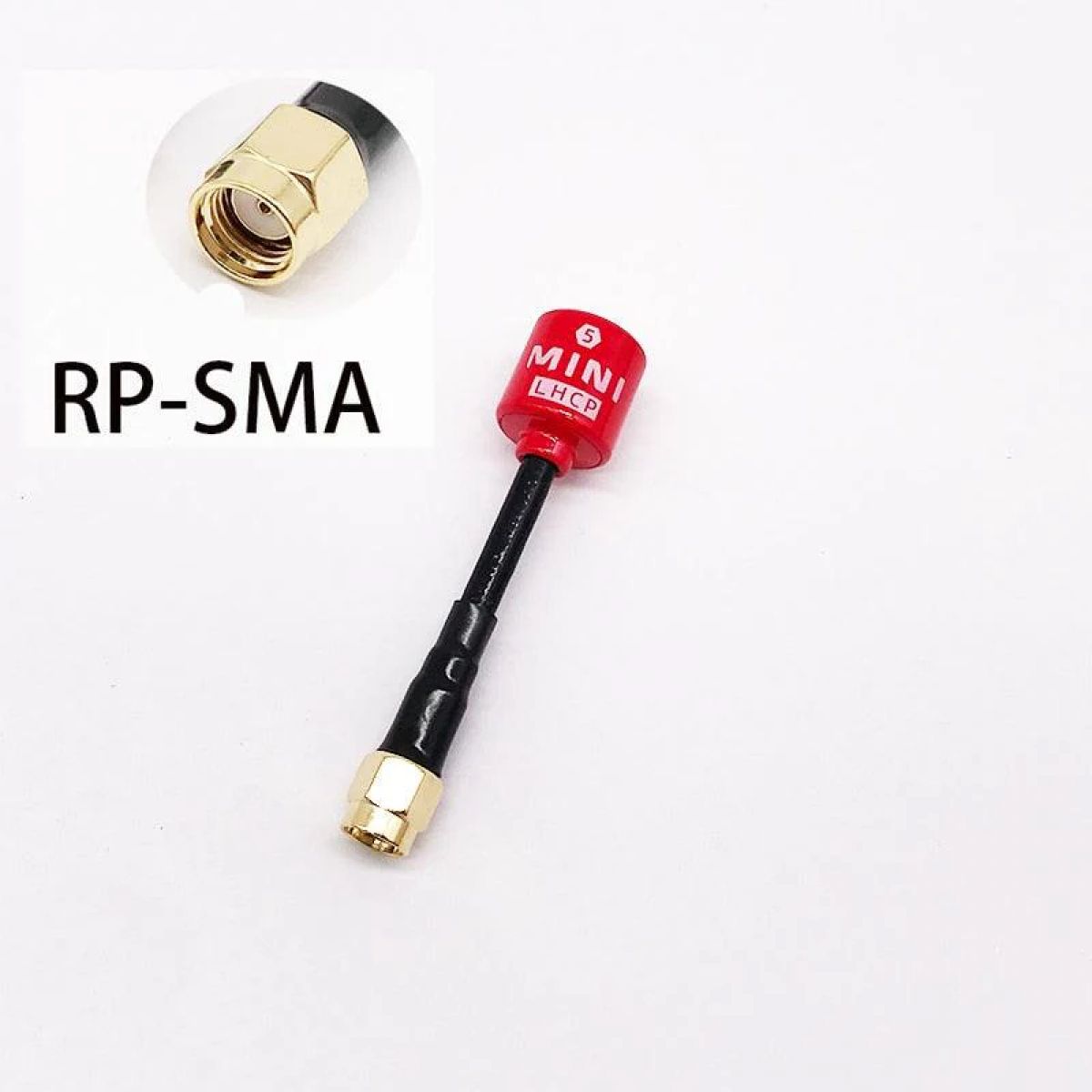 Короткая антенна 5,8G Lollipop 5 LHCP 2,8dBi SMA/UFL/MMCX для Caddx Vista DJI FPV дрона Короткая антенна 5,8G Lollipop 5 LHCP 2,8dBi SMA/UFL/MMCX для Caddx Vista DJI FPV дрона