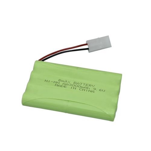 Перезаряжаемый аккумулятор Teranty 9.6V 3000mAh NiMH AA для RC игрушек, машин, танков, лодок, 5 шт.