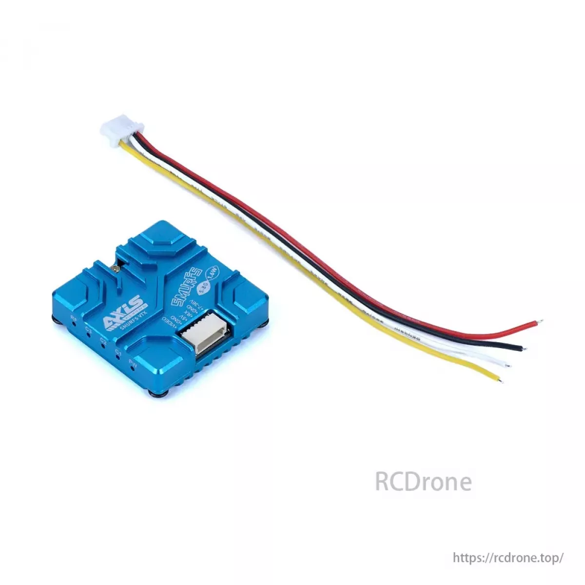 Axisflying SMURFS VTX 5.8G 1.6W аналоговая видеопередача для FPV фристайл и дальних дронов 5/7/10" Axisflying SMURFS VTX 5.8G 1.6W аналоговая видеопередача для FPV фристайл и дальних дронов 5/7/10"