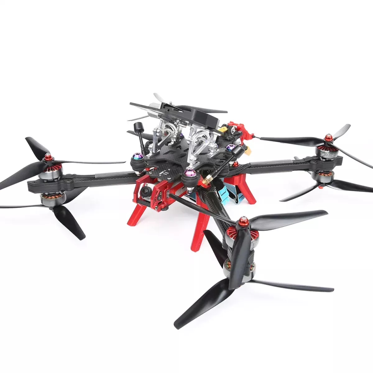 Комплект 4шт 8x4x3 8" CW/CCW три-лопастные пропеллеры для FPV дронов Комплект 4шт 8x4x3 8" CW/CCW три-лопастные пропеллеры для FPV дронов