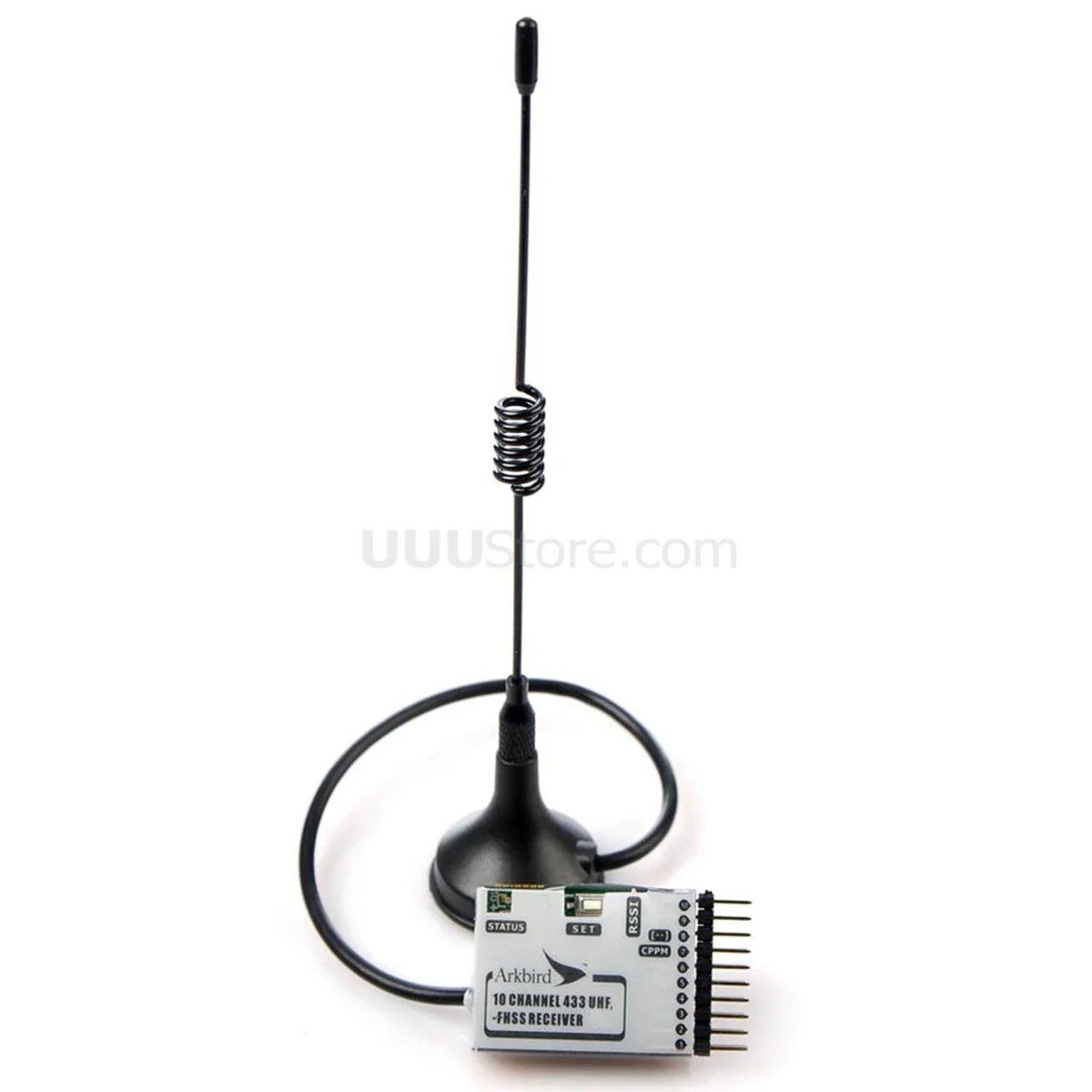Arkbird 5Вт 433МГц 10-канальный FHSS UHF модуль для дальних FPV полетов Futaba WFLY APM PIX Arkbird 5Вт 433МГц 10-канальный FHSS UHF модуль для дальних FPV полетов Futaba WFLY APM PIX