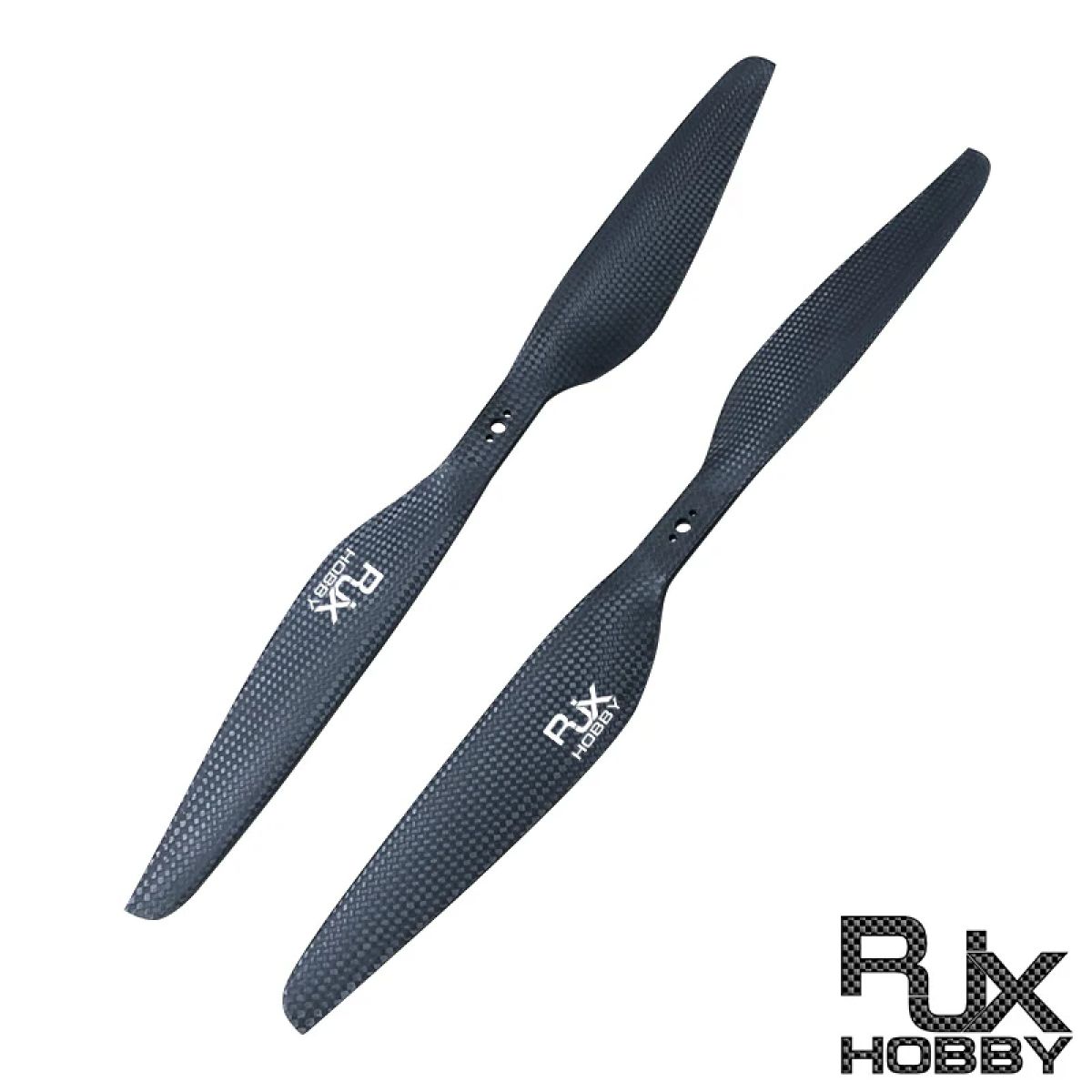 Пара пропеллеров RJX 1654 16x5.4” из карбона, прямой и реверс, для мультикоптера Пара пропеллеров RJX 1654 16x5.4” из карбона, прямой и реверс, для мультикоптера