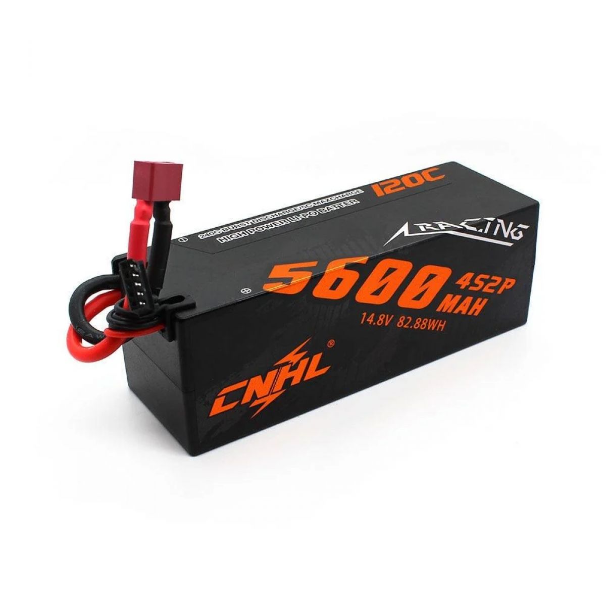 Аккумулятор CNHL 14.8V 5600mAh LiPo 4S 120C Hard Case Deans для FPV дронов, авто, багги, катеров Аккумулятор CNHL 14.8V 5600mAh LiPo 4S 120C Hard Case Deans для FPV дронов, авто, багги, катеров