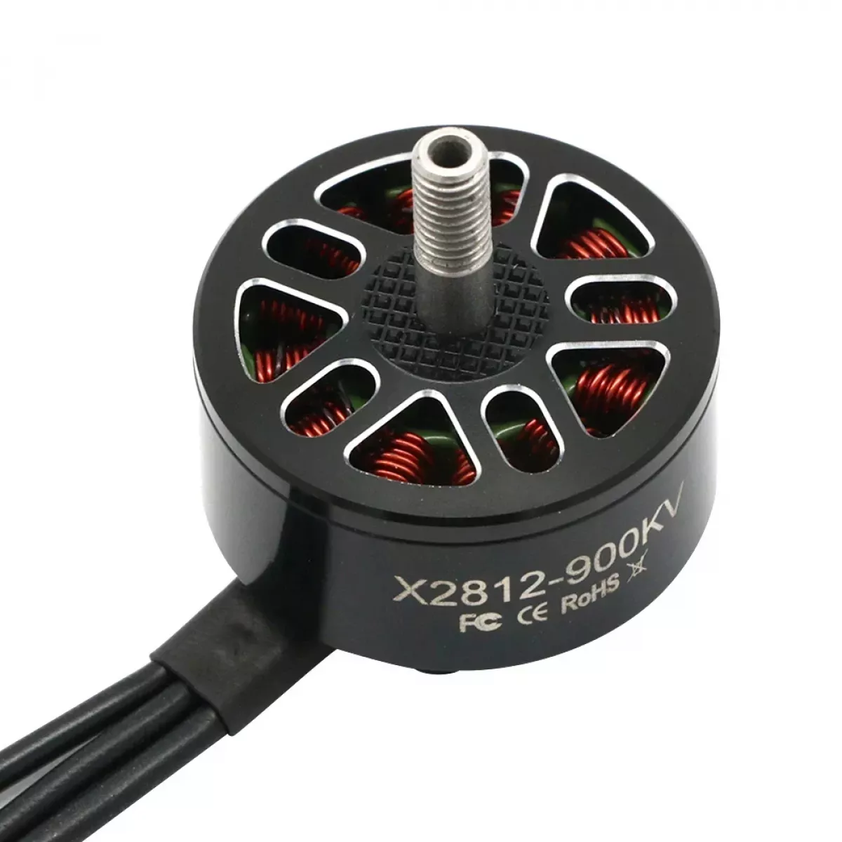 Бесколлекторный мотор UAngel X2812 900KV/1115KV 3-6S для FPV дронов 7"-9", RC и DIY самолётов Бесколлекторный мотор UAngel X2812 900KV/1115KV 3-6S для FPV дронов 7"-9", RC и DIY самолётов