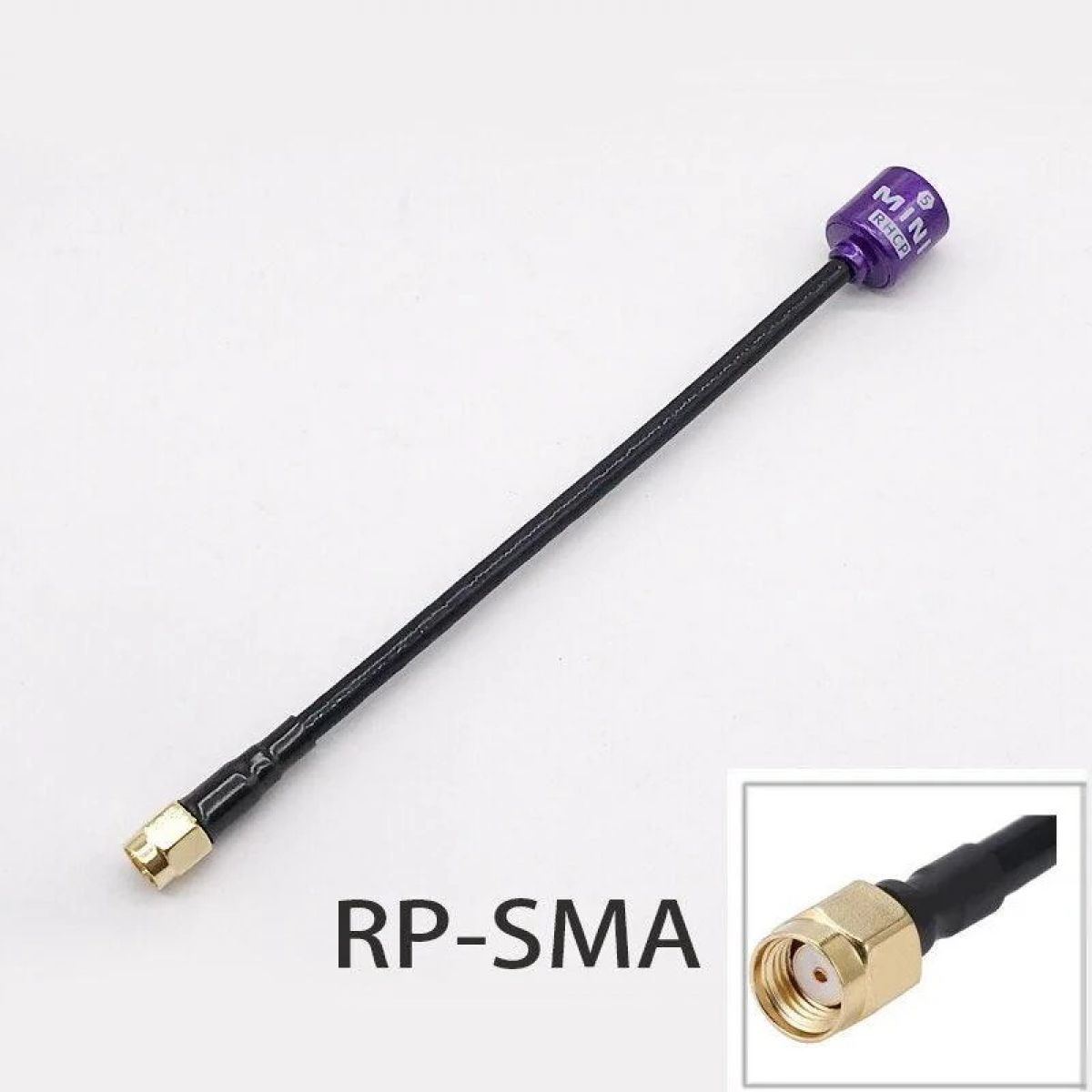 Дальнобойная FPV антенна Hammer Mini 2,8dBi RHCP LHCP 5,8G 150мм для дронов гоночных и фристайл Дальнобойная FPV антенна Hammer Mini 2,8dBi RHCP LHCP 5,8G 150мм для дронов гоночных и фристайл