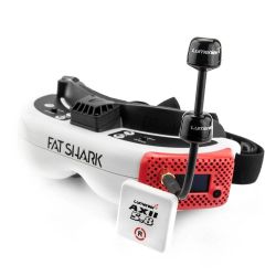 Очки FPV FatShark Dominator HDO2 с Rapidfire, Lumenier AXII Patch и Double AXII антенной для дронов