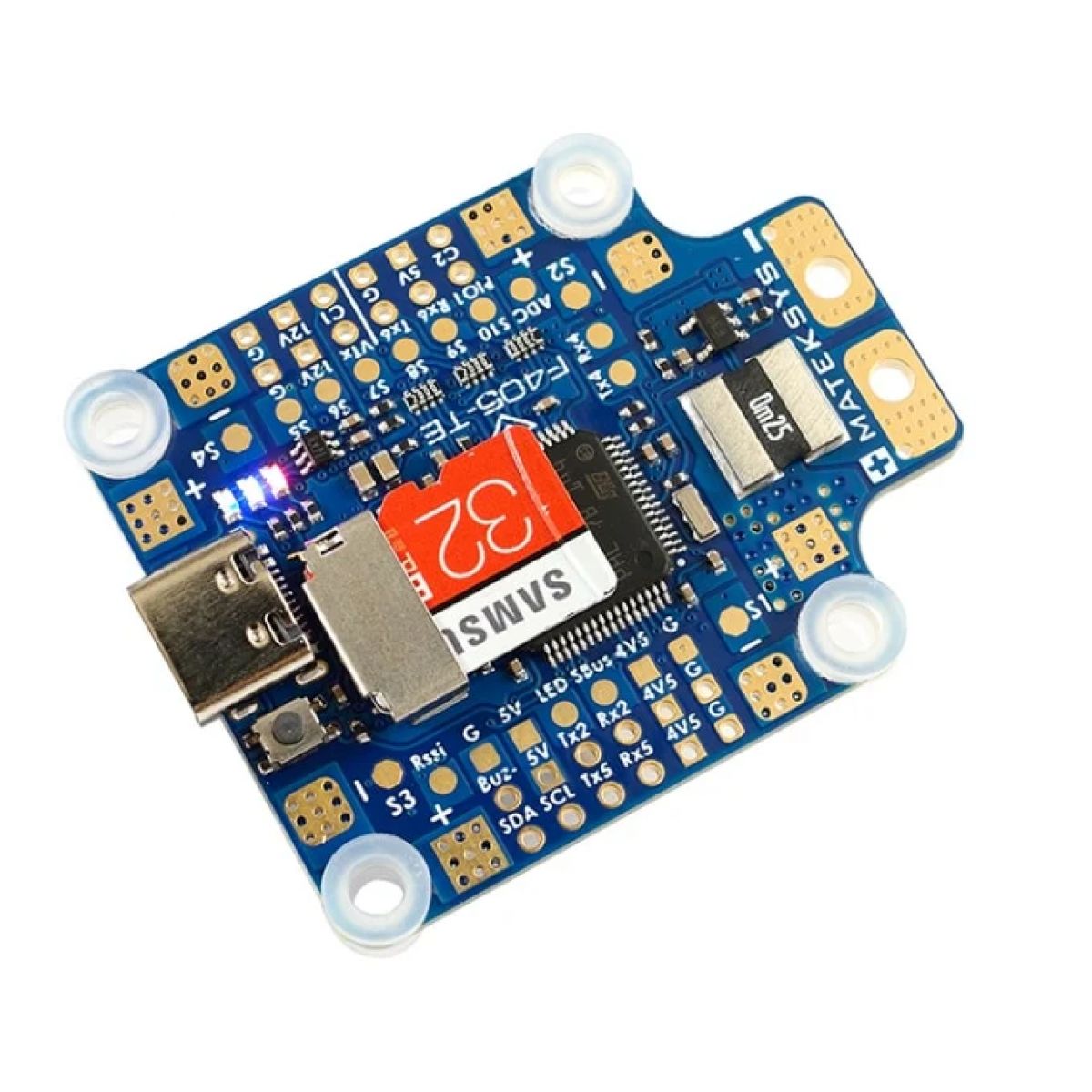 Контроллер полёта Matek F405-TE (Mateksys F405-TE Flight Controller) Контроллер полёта Matek F405-TE (Mateksys F405-TE Flight Controller)