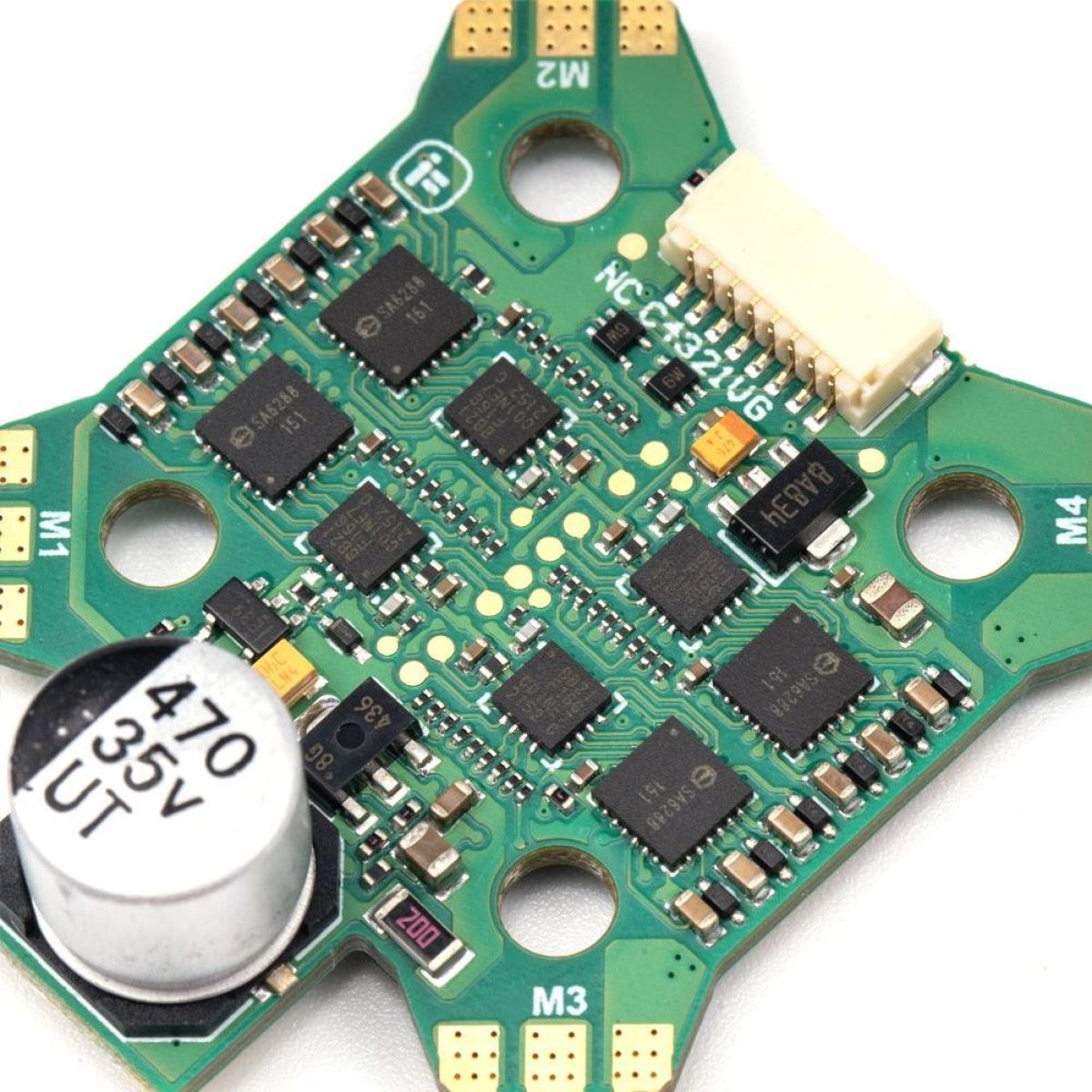iFlight BLITZ Mini E55S 4-в-1 2-6S ESC, поддержка DShot150/300/600, MultiShot, OneShot для FPV iFlight BLITZ Mini E55S 4-в-1 2-6S ESC, поддержка DShot150/300/600, MultiShot, OneShot для FPV