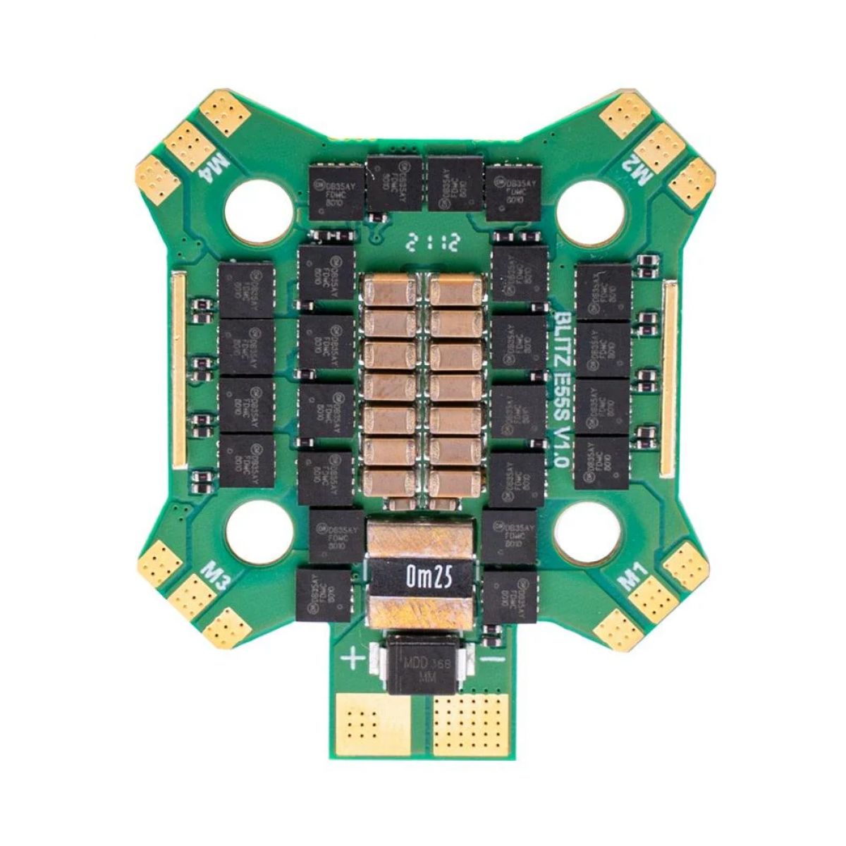 iFlight BLITZ Mini E55S 4-в-1 2-6S ESC, поддержка DShot150/300/600, MultiShot, OneShot для FPV iFlight BLITZ Mini E55S 4-в-1 2-6S ESC, поддержка DShot150/300/600, MultiShot, OneShot для FPV