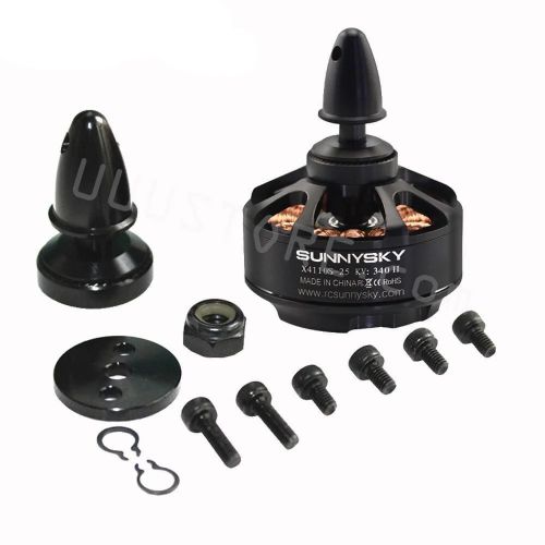 Бесколлекторный мотор Sunnysky X4110S 340KV-680KV 4S-6S для квадрокоптера, 3D самолёта, 1/2/4 шт