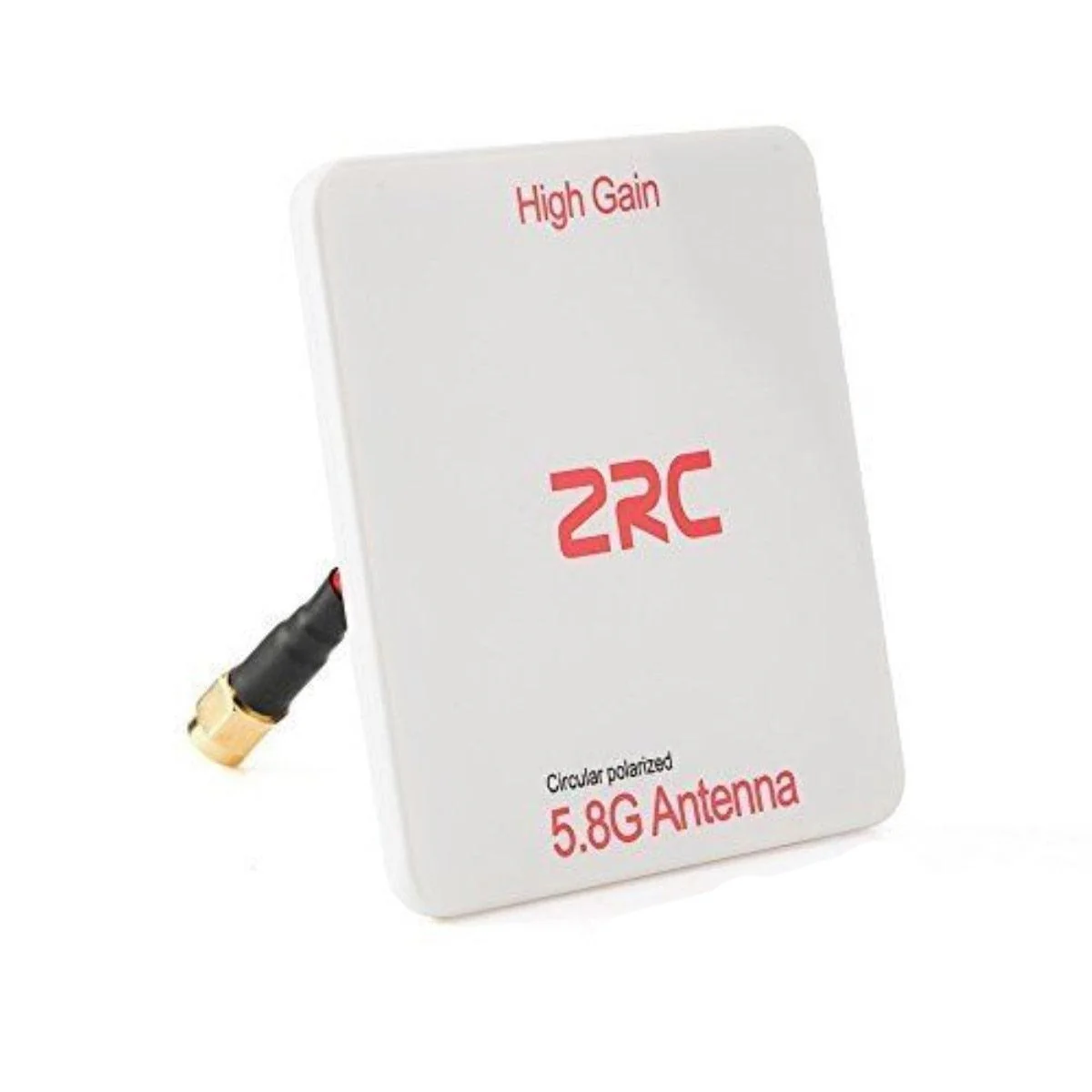 ZRC 5,8ГГц 14дБи круговая плоская антенна SMA/RP-SMA LHCP/RHCP для FPV передатчика Fatshark ZRC 5,8ГГц 14дБи круговая плоская антенна SMA/RP-SMA LHCP/RHCP для FPV передатчика Fatshark