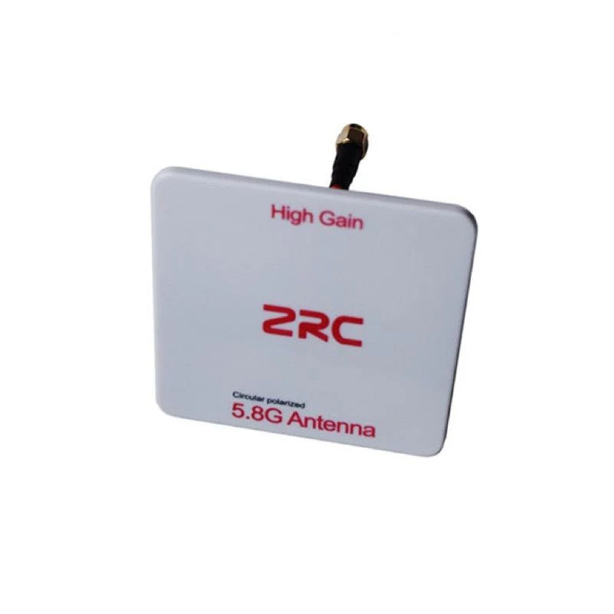 ZRC 5,8ГГц 14дБи круговая плоская антенна SMA/RP-SMA LHCP/RHCP для FPV передатчика Fatshark ZRC 5,8ГГц 14дБи круговая плоская антенна SMA/RP-SMA LHCP/RHCP для FPV передатчика Fatshark