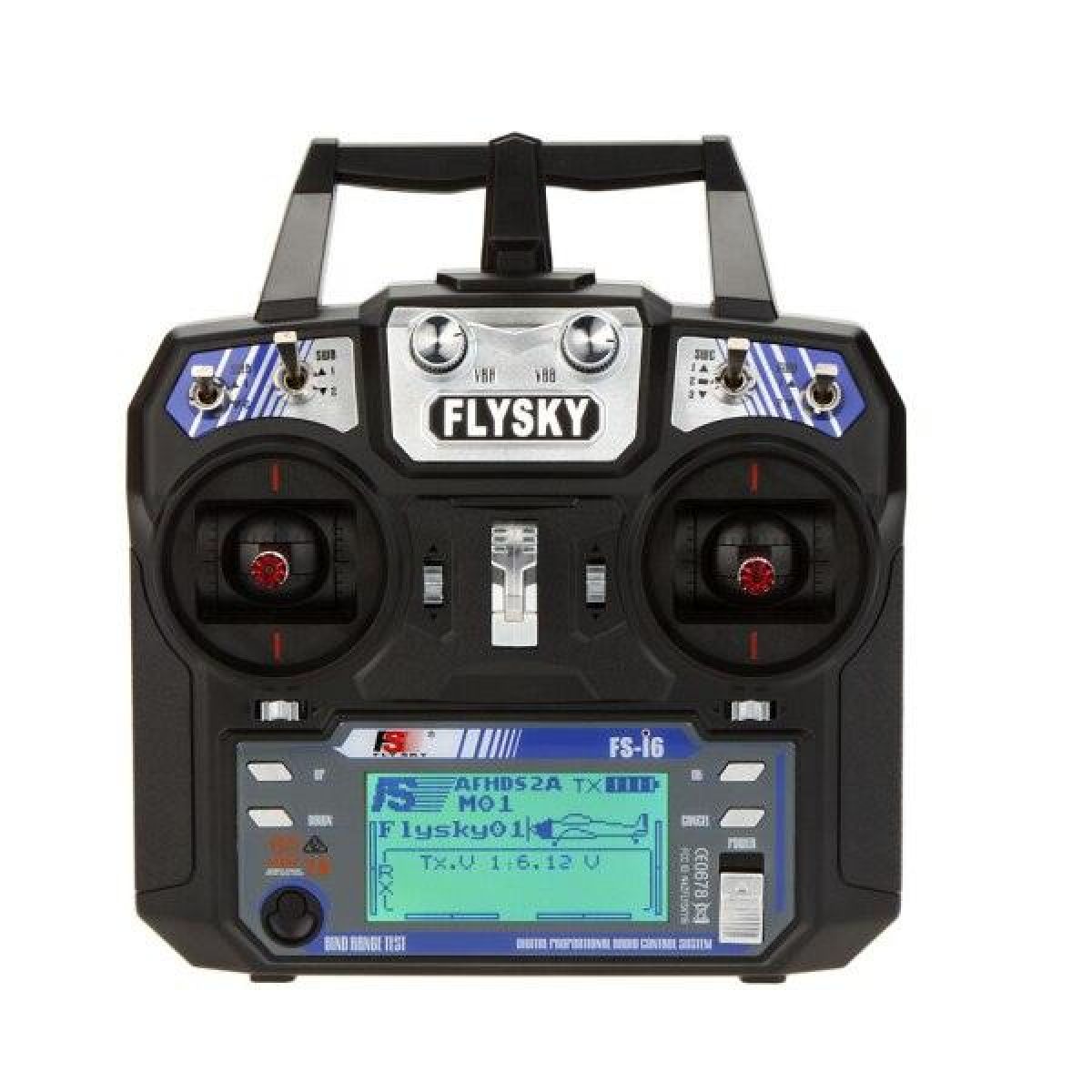FlySky FS-i6 2.4G 6CH передатчик AFHDS с приёмником FS-iA6/IA6B для RC вертолёта, самолёта, дрона FlySky FS-i6 2.4G 6CH передатчик AFHDS с приёмником FS-iA6/IA6B для RC вертолёта, самолёта, дрона