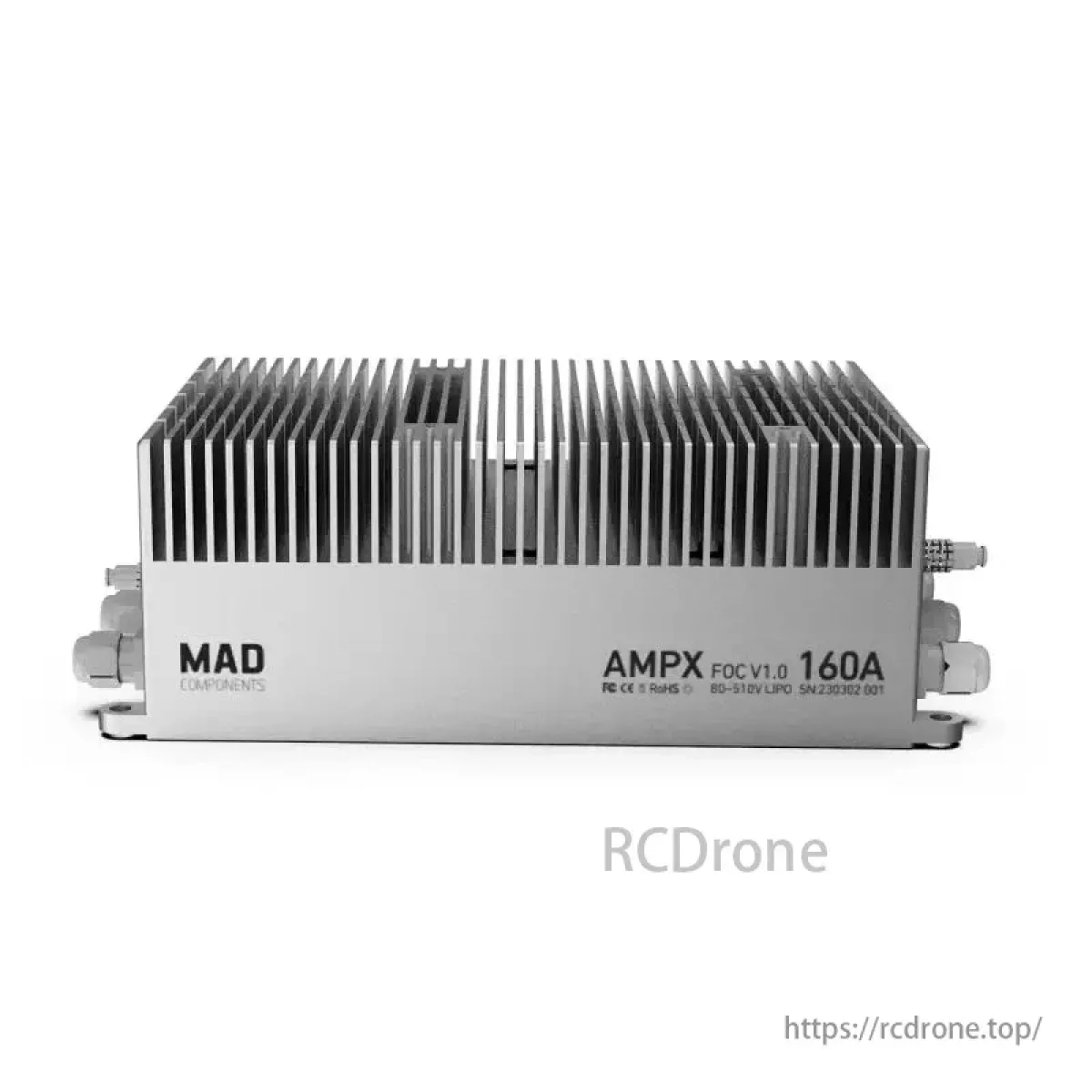 Контроллер скорости MAD FOC IGBT 160A 80–510В для дронов (ESC) Контроллер скорости MAD FOC IGBT 160A 80–510В для дронов (ESC)