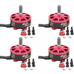 Бесколлекторный мотор DYS SUN FUN 2306 1750/2500KV 4-6S CW 5мм для FPV дрона квадрокоптера