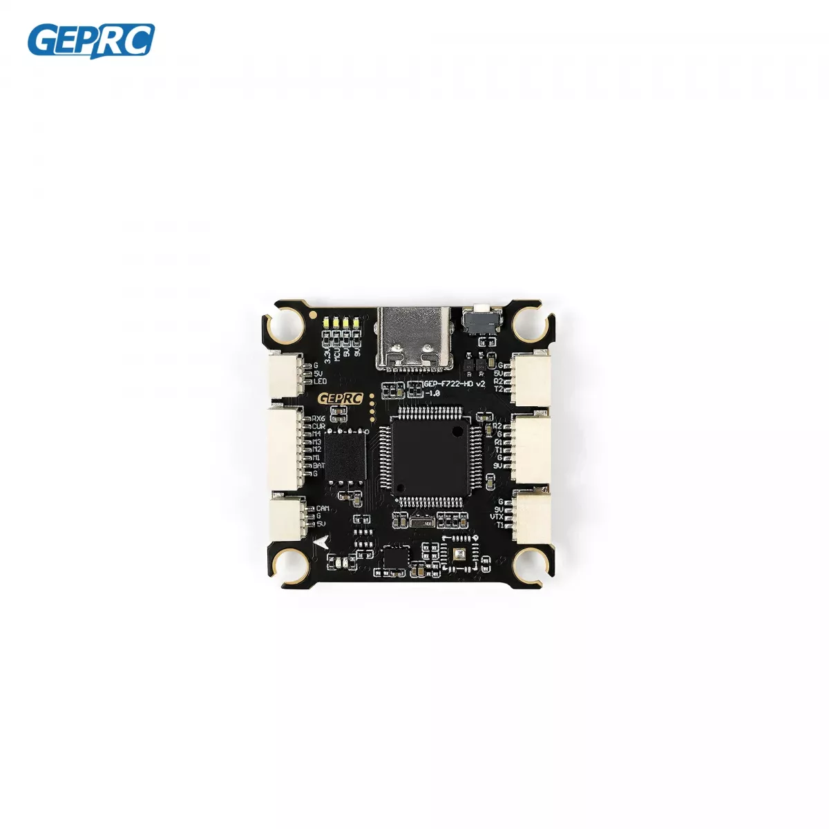 Контроллер полёта GEPRC TAKER F722 BL32 70A, Air Unit, 3-6S LiPo, BEC, FPV, стек Контроллер полёта GEPRC TAKER F722 BL32 70A, Air Unit, 3-6S LiPo, BEC, FPV, стек